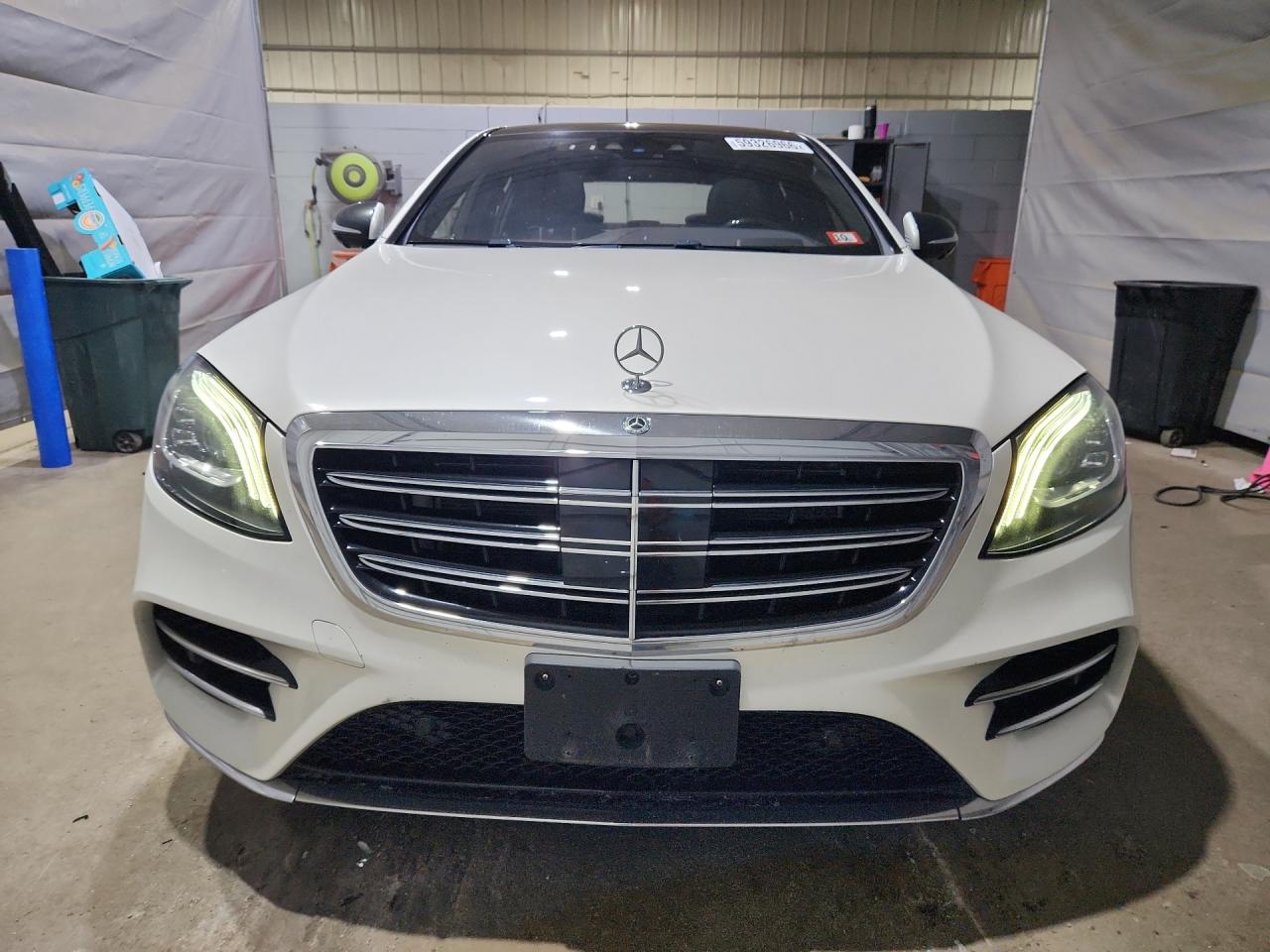 2019 Mercedes-benz S 450 4matic White vin: WDDUG6EB4KA481951