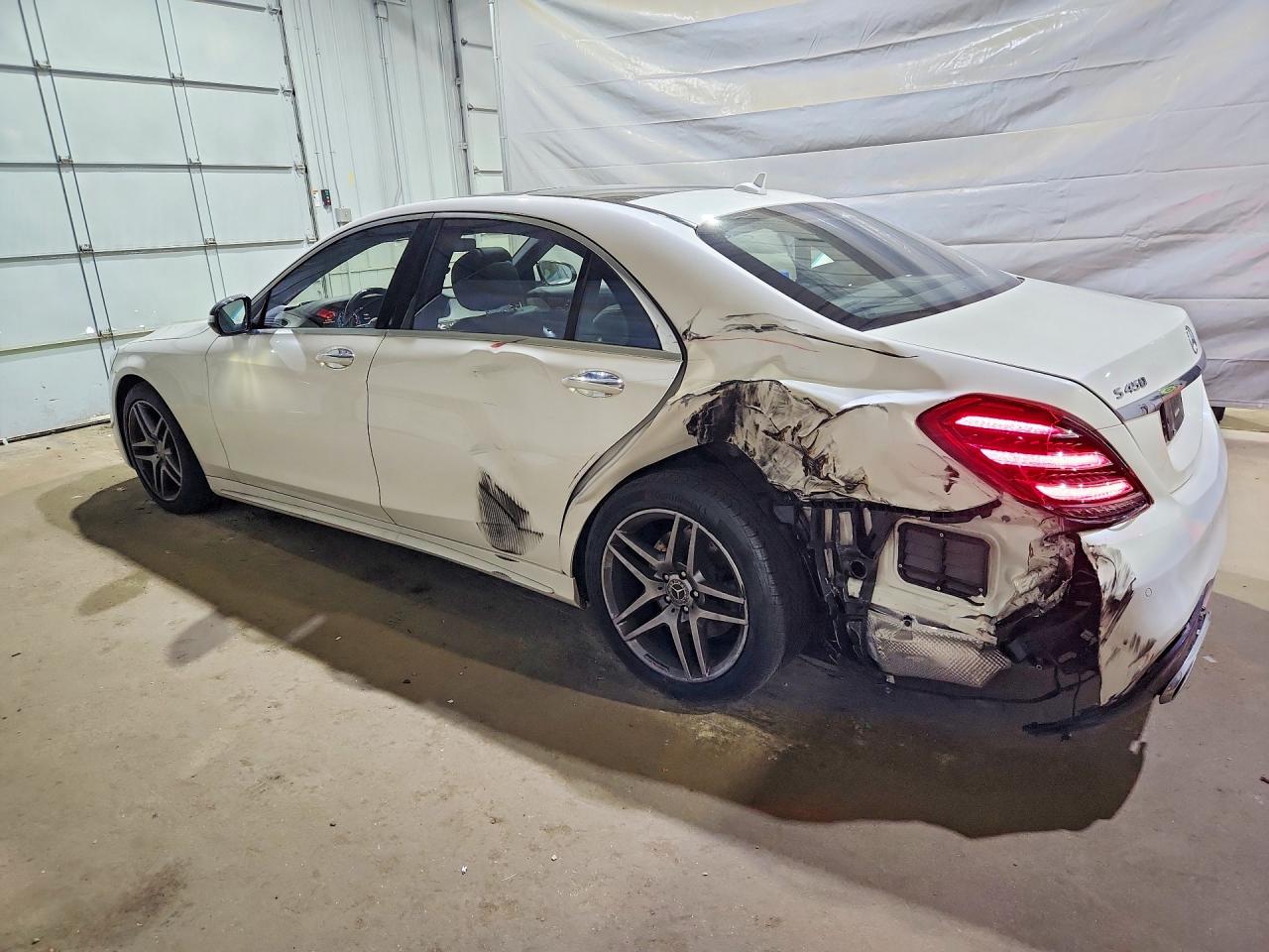 2019 Mercedes-benz S 450 4matic White vin: WDDUG6EB4KA481951