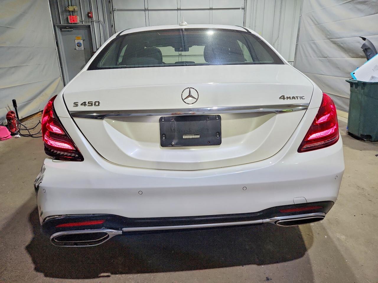 2019 Mercedes-benz S 450 4matic White vin: WDDUG6EB4KA481951
