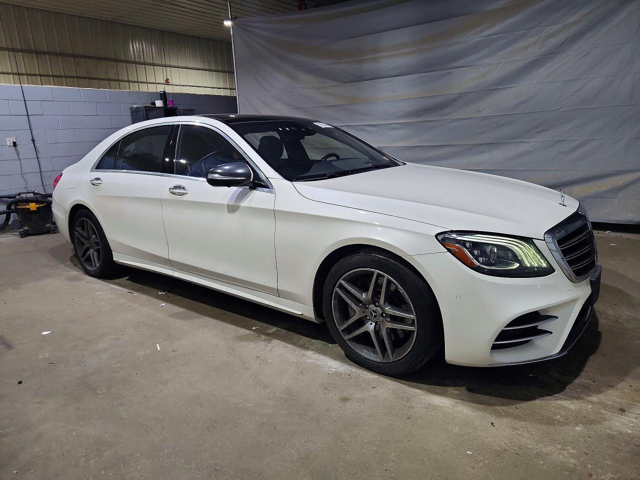 2019 Mercedes-benz S 450 4matic White vin: WDDUG6EB4KA481951