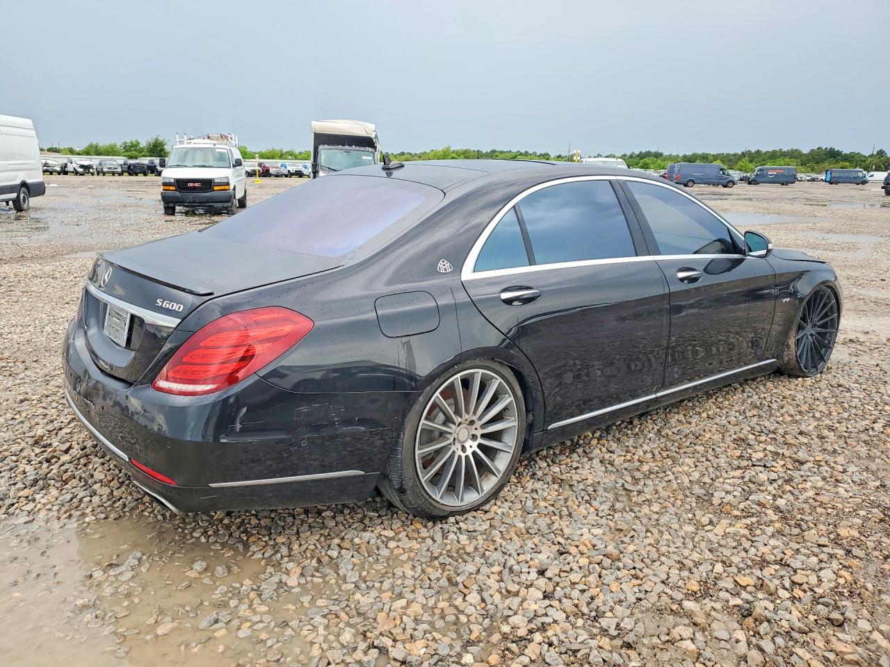2015 Mercedes-benz S S600 Black vin: WDDUG7GB9FA138237