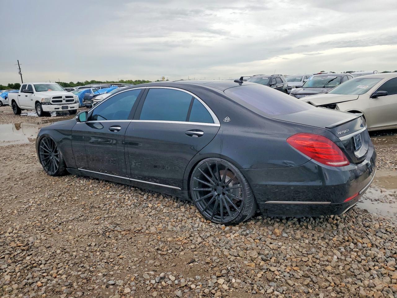 2015 Mercedes-benz S S600 Black vin: WDDUG7GB9FA138237