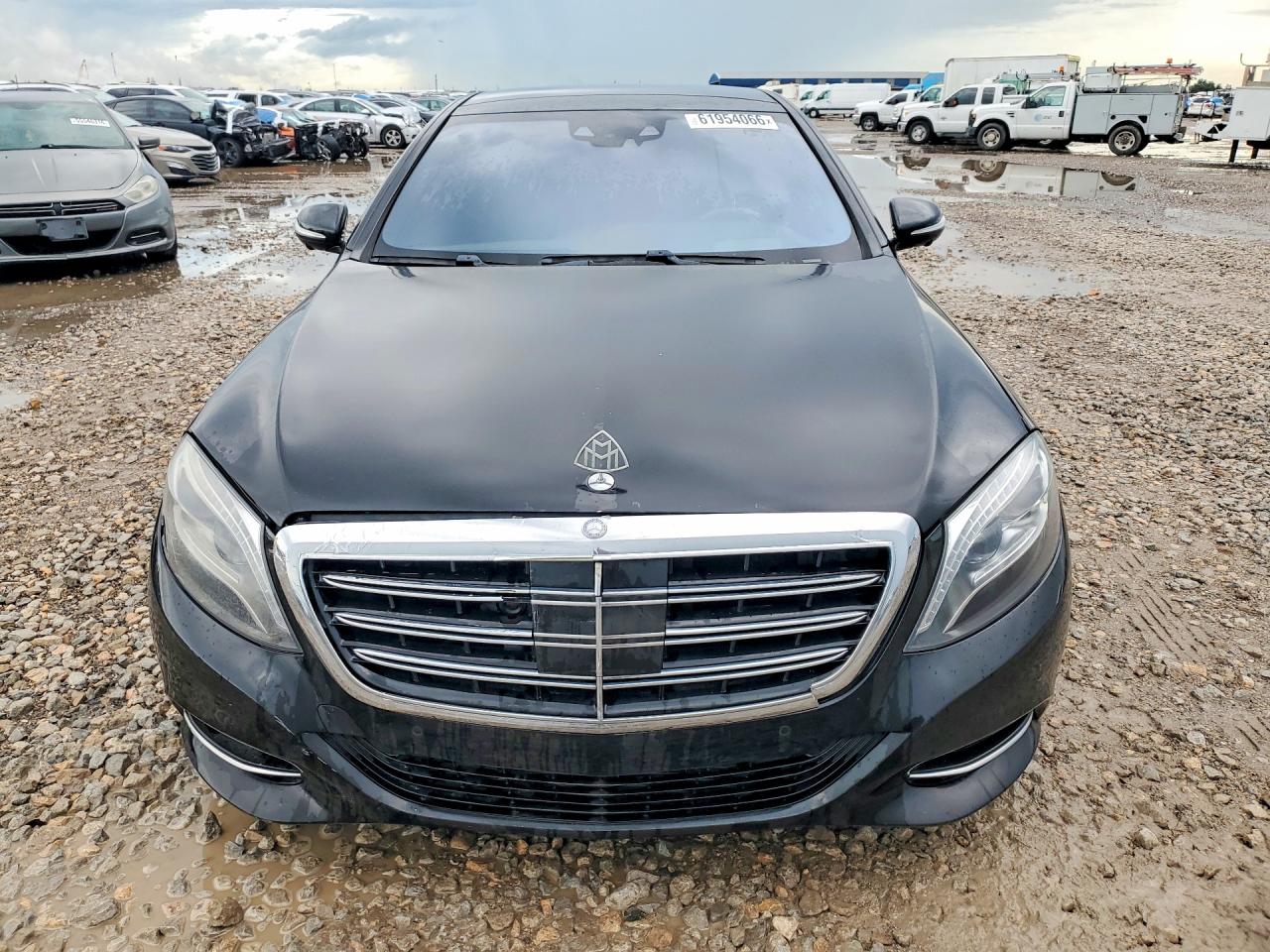 2015 Mercedes-benz S S600 Black vin: WDDUG7GB9FA138237