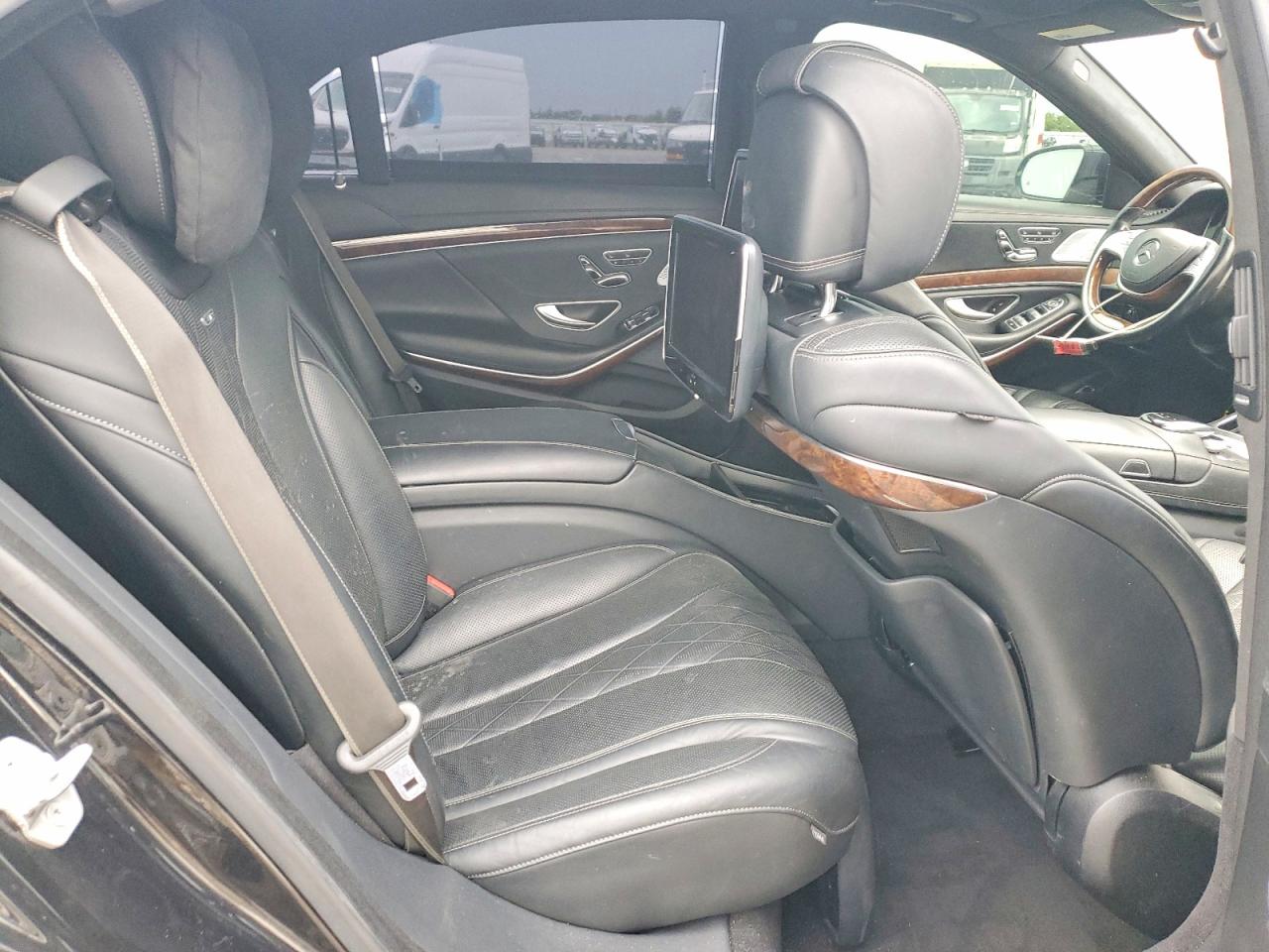 2015 Mercedes-benz S S600 Black vin: WDDUG7GB9FA138237