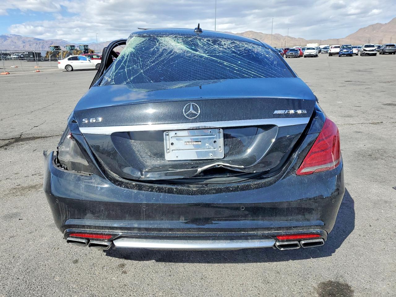 2014 Mercedes-benz S 63 Amg Black vin: WDDUG7JB0EA054606