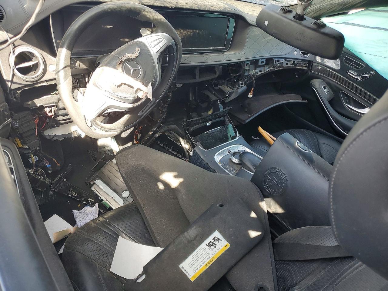 2014 Mercedes-benz S 63 Amg Black vin: WDDUG7JB0EA054606
