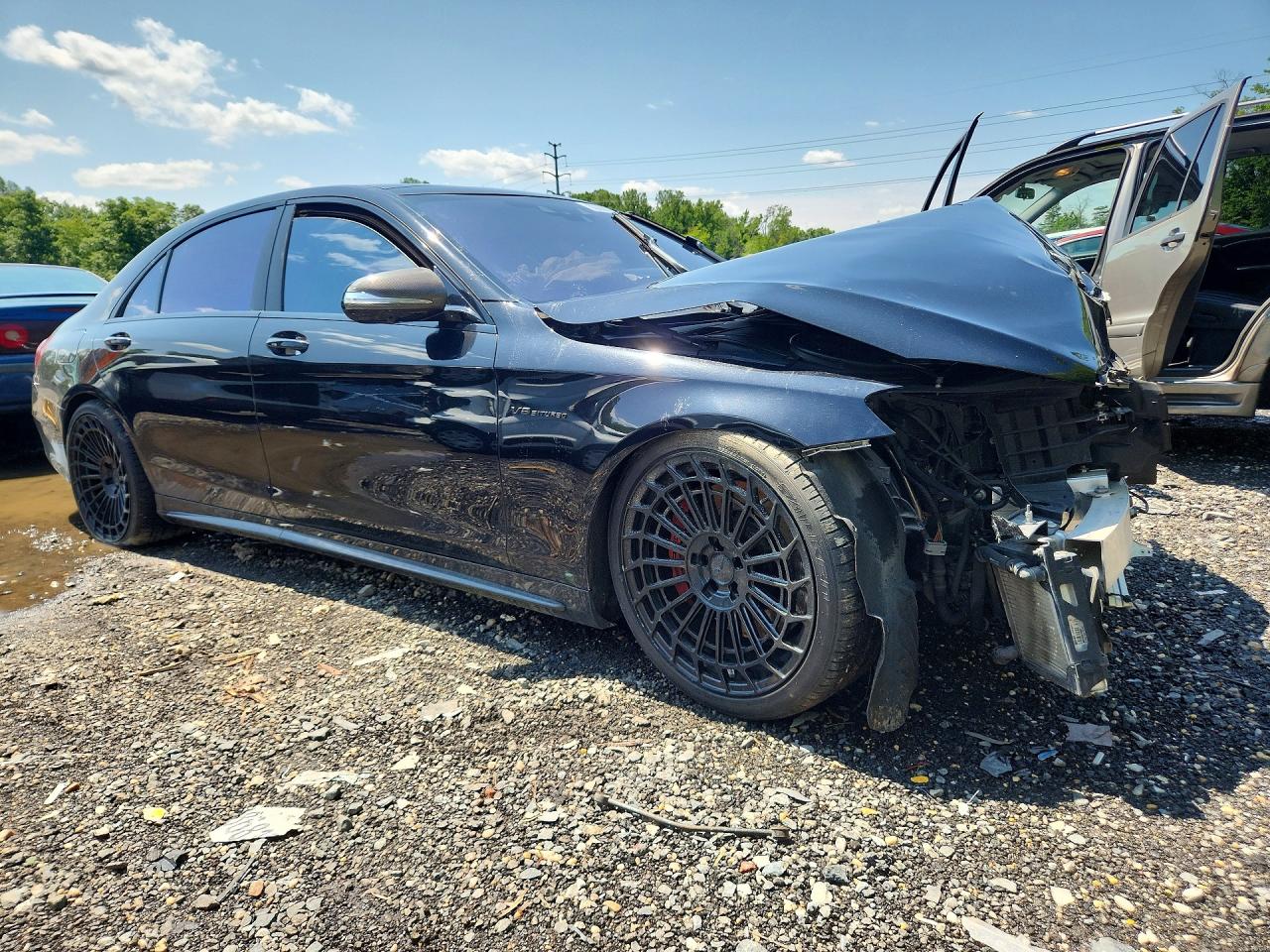 2015 Mercedes-benz S 63 Amg Black vin: WDDUG7JB1FA188218