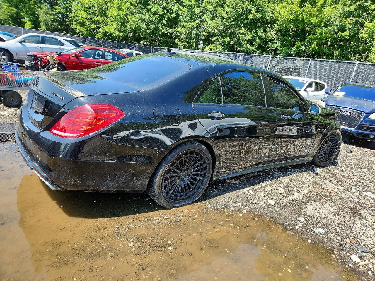 2015 Mercedes-benz S 63 Amg Black vin: WDDUG7JB1FA188218