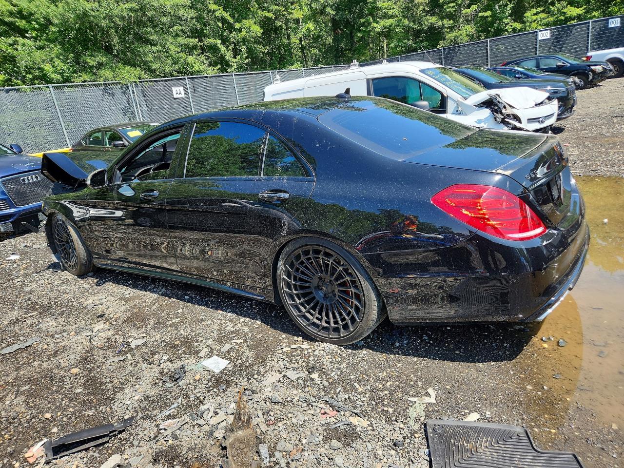 2015 Mercedes-benz S 63 Amg Black vin: WDDUG7JB1FA188218