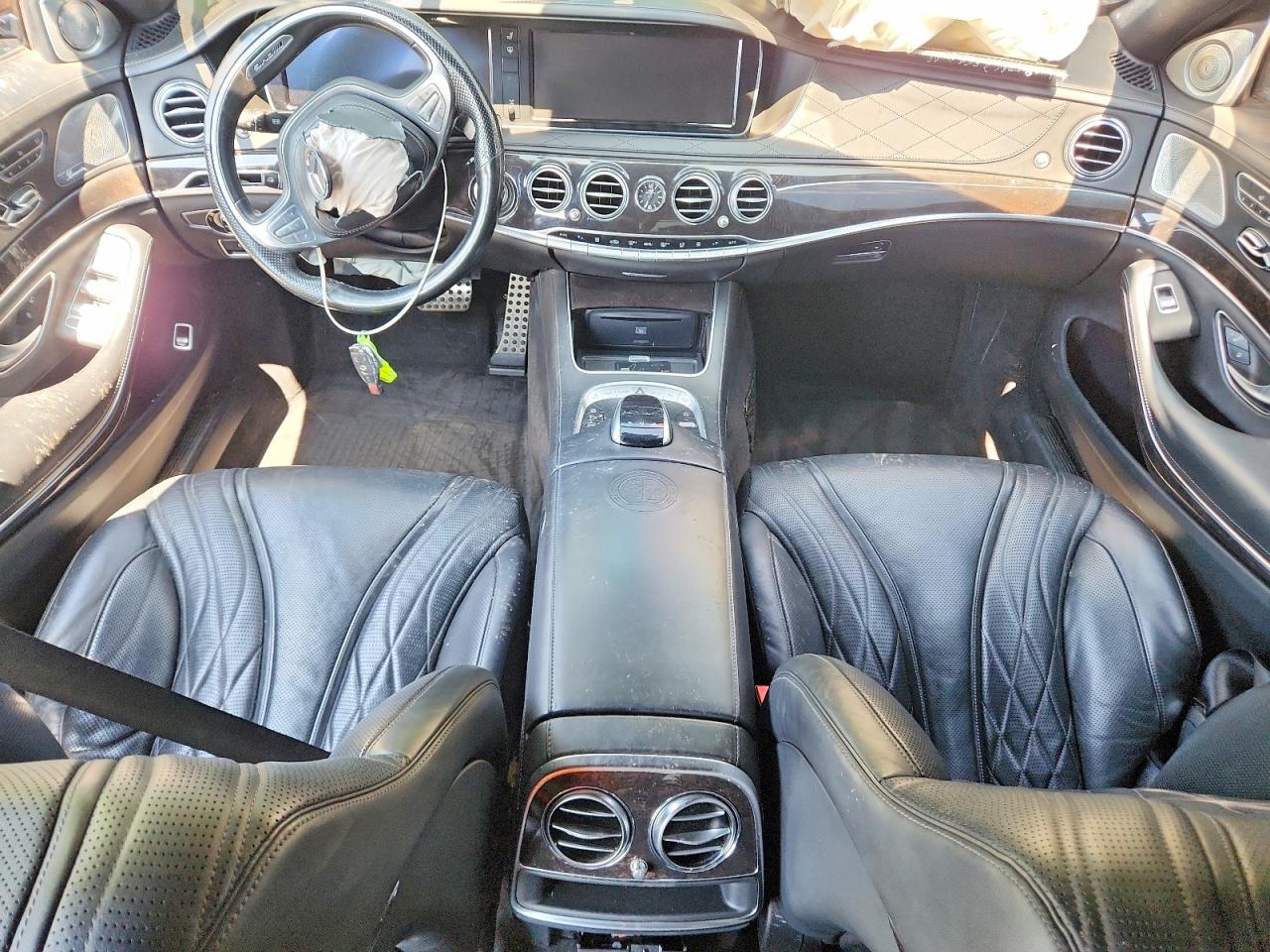 2015 Mercedes-benz S 63 Amg Black vin: WDDUG7JB1FA188218