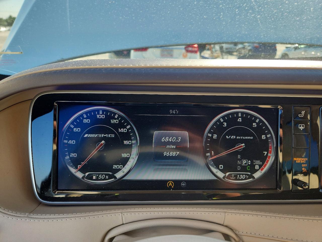 2015 Mercedes-benz S 63 Amg White vin: WDDUG7JB2FA103712