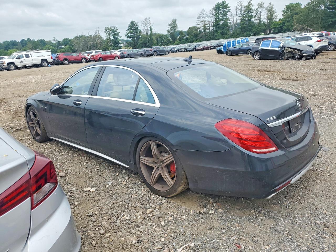 2016 Mercedes-benz S 63 Amg Black vin: WDDUG7JB3GA241910