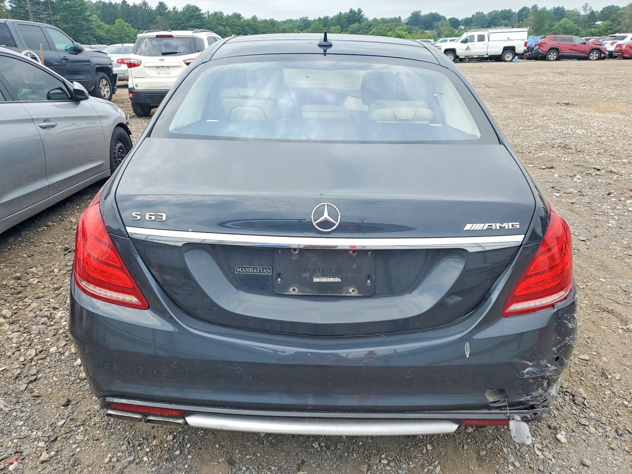 2016 Mercedes-benz S 63 Amg Black vin: WDDUG7JB3GA241910