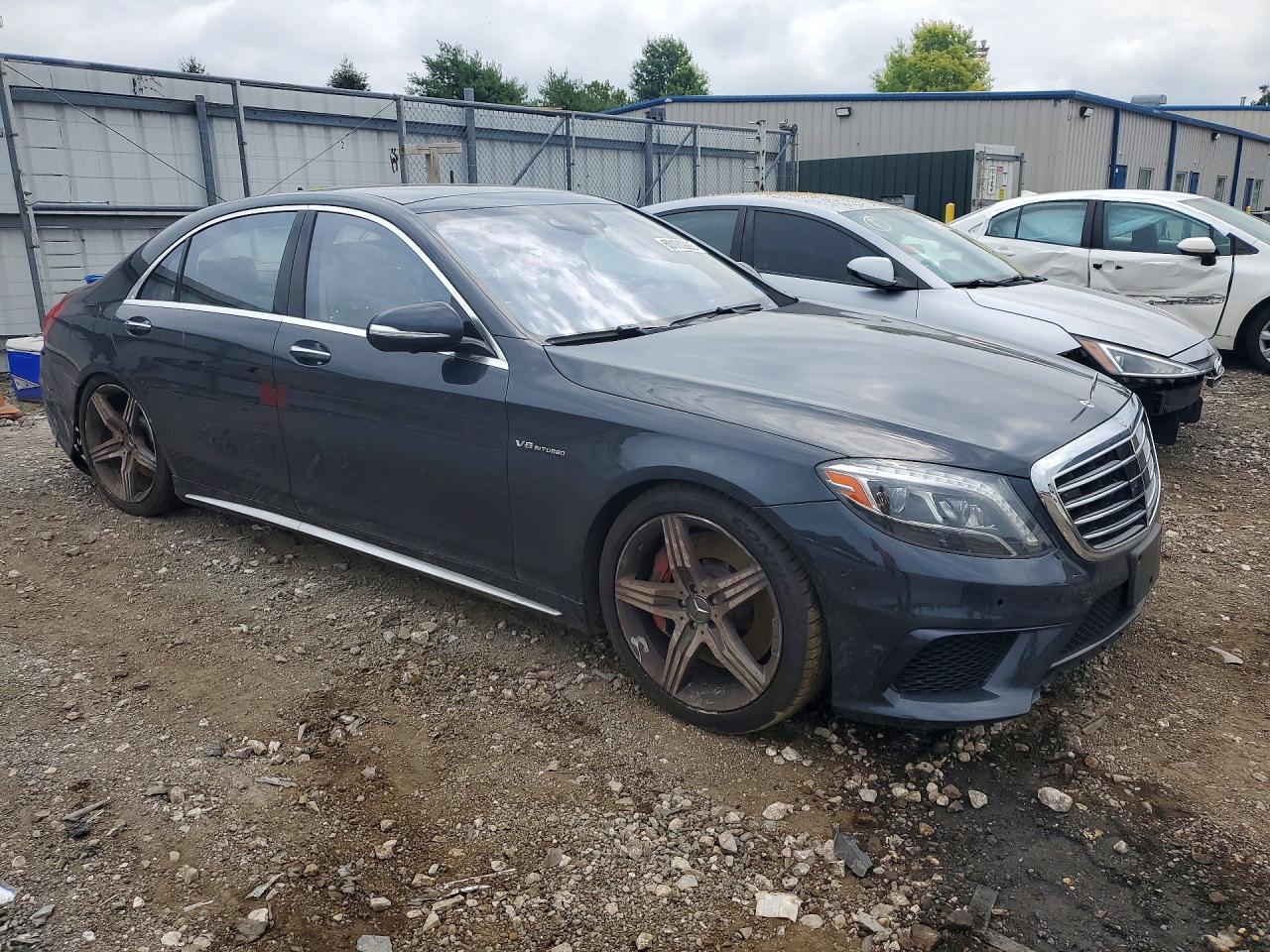 2016 Mercedes-benz S 63 Amg Black vin: WDDUG7JB3GA241910