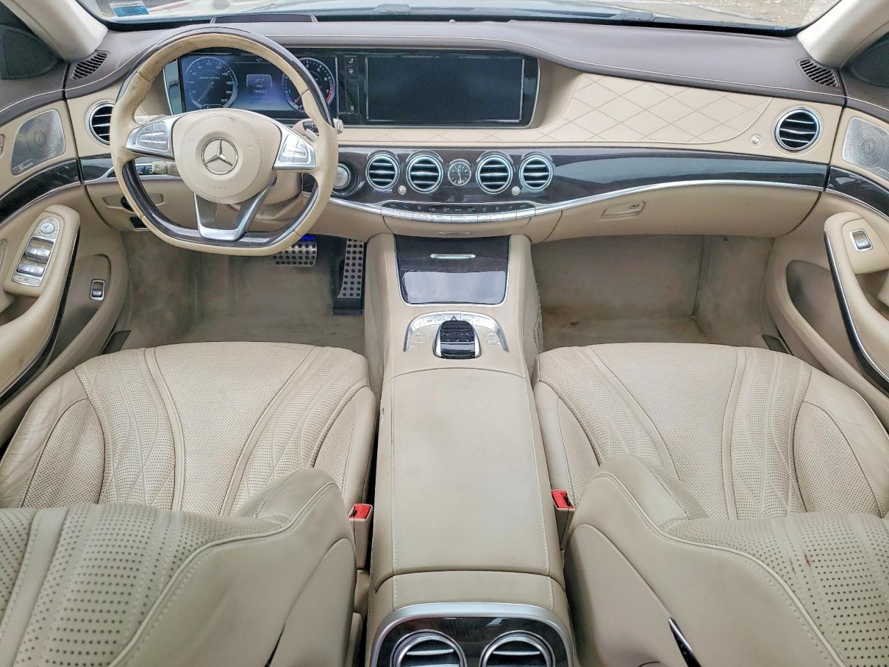 2016 Mercedes-benz S 63 Amg Black vin: WDDUG7JB3GA241910