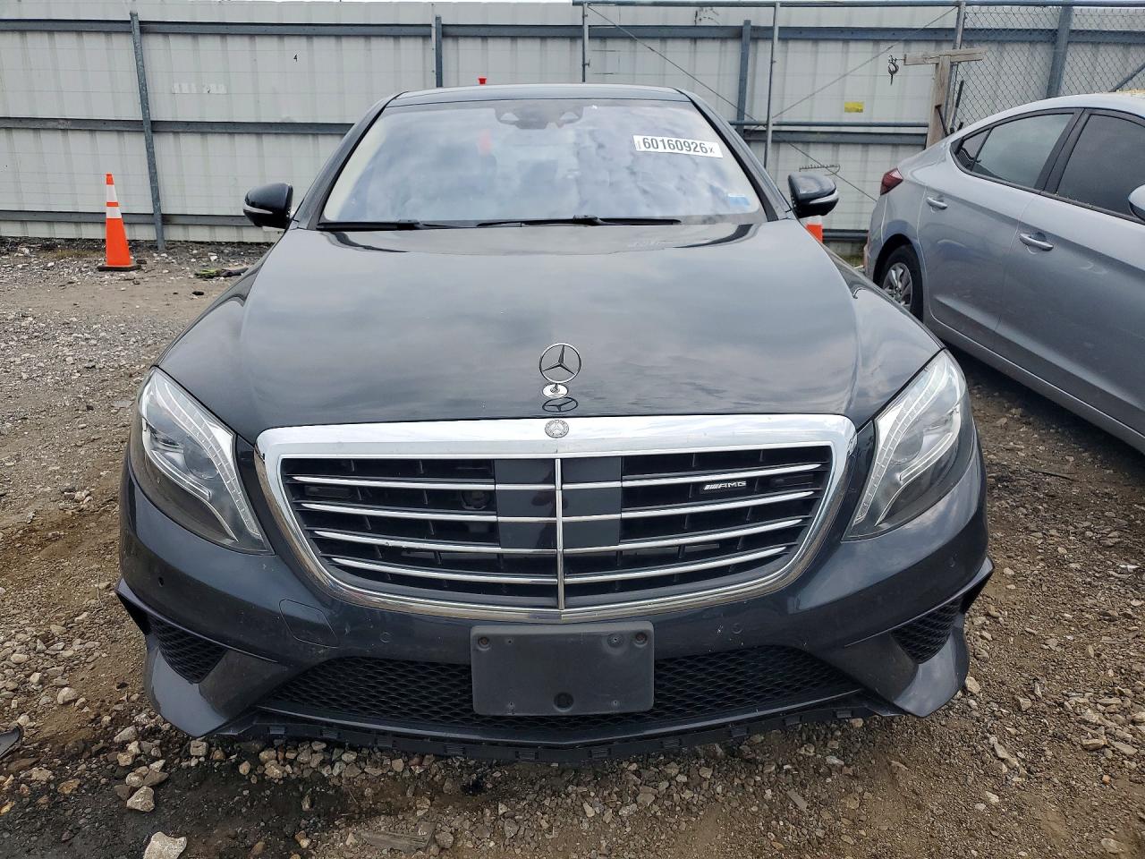 2016 Mercedes-benz S 63 Amg Black vin: WDDUG7JB3GA241910