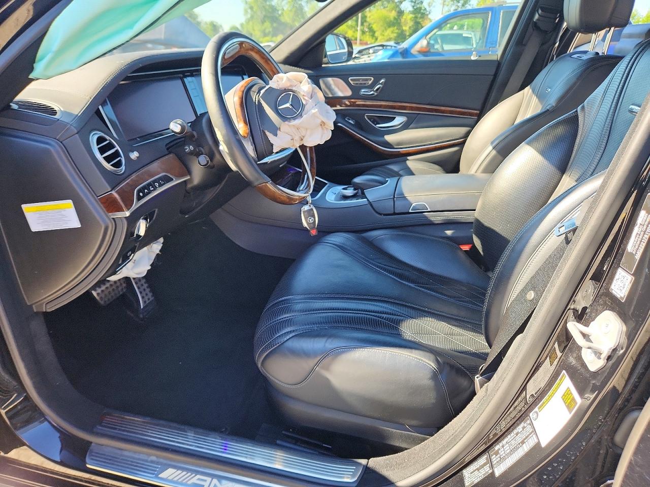 2014 Mercedes-benz S 63 Amg Black vin: WDDUG7JB5EA037784