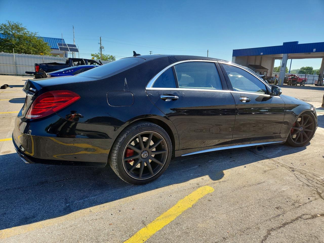 2014 Mercedes-benz S 63 Amg Black vin: WDDUG7JB5EA037784