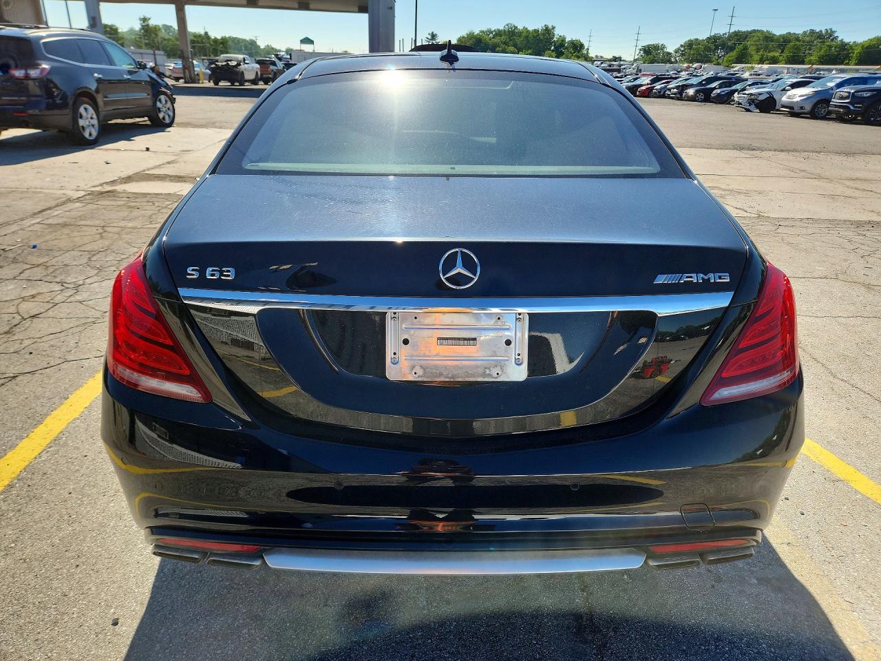 2014 Mercedes-benz S 63 Amg Black vin: WDDUG7JB5EA037784