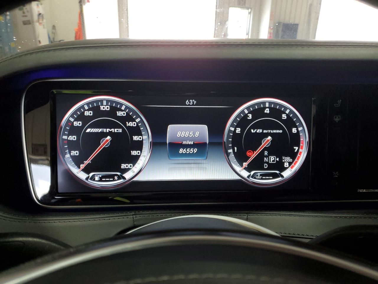 2015 Mercedes-benz S 63 Amg Черный vin: WDDUG7JB5FA146070