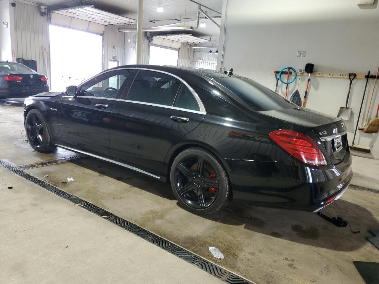 2015 Mercedes-benz S 63 Amg Черный vin: WDDUG7JB5FA146070