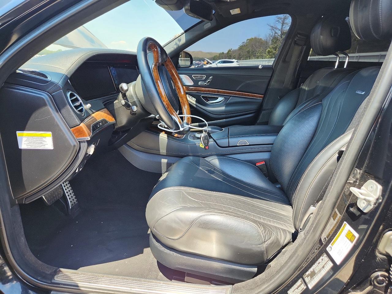 2014 Mercedes-benz S 63 Amg Black vin: WDDUG7JB6EA001120