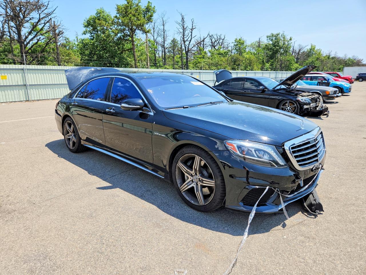2014 Mercedes-benz S 63 Amg Black vin: WDDUG7JB6EA001120