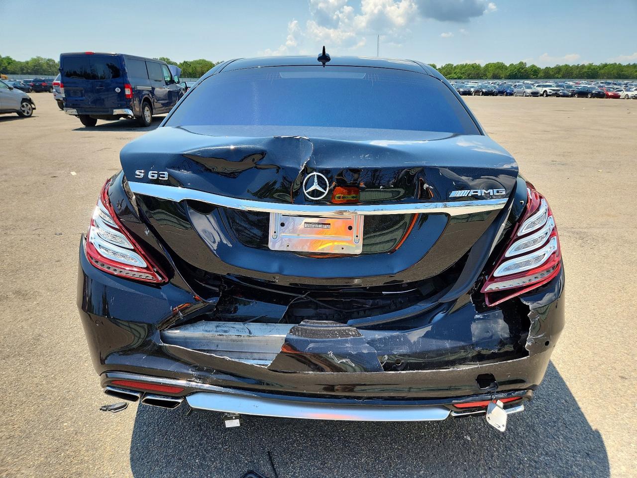 2014 Mercedes-benz S 63 Amg Black vin: WDDUG7JB6EA001120