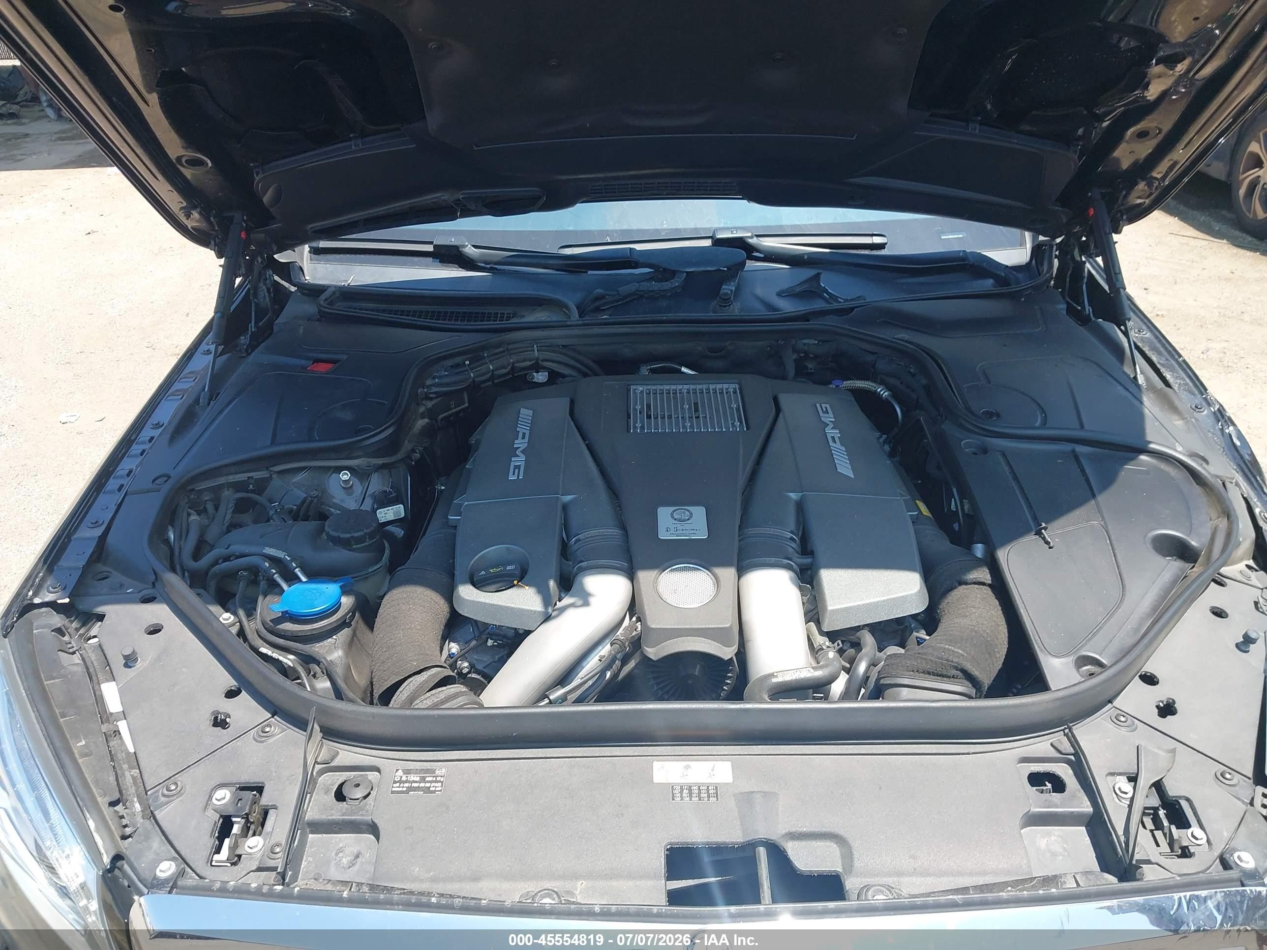 2014 Mercedes-benz S 63 Amg 4matic Black vin: WDDUG7JB6EA031766