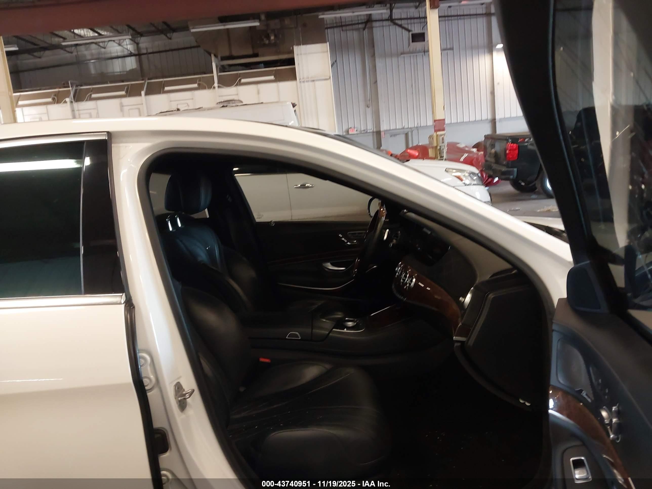 2014 Mercedes-benz S 63 Amg 4matic Белый vin: WDDUG7JB7EA039584