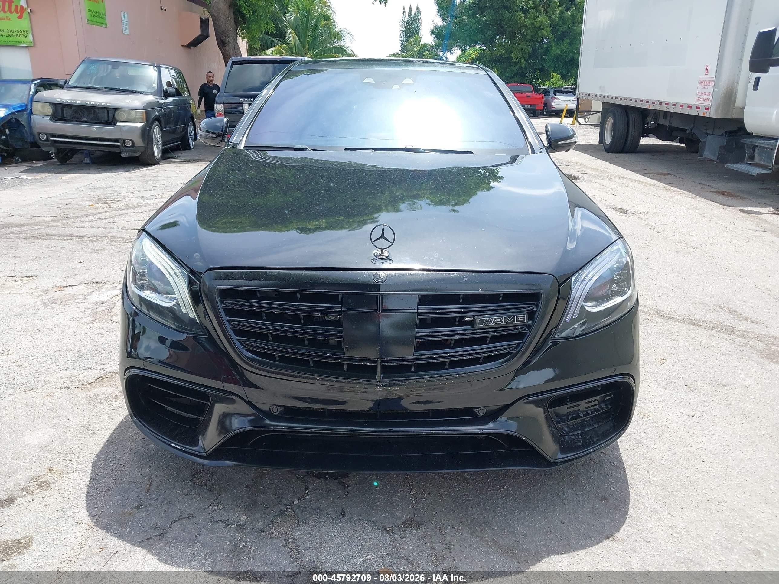 2015 Mercedes-benz S 63 Amg 4matic Black vin: WDDUG7JB7FA072196