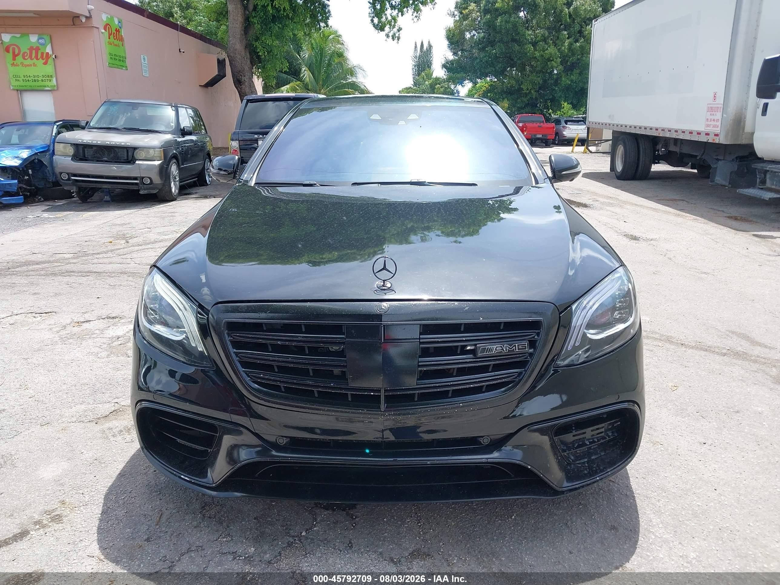 2015 Mercedes-benz S 63 Amg 4matic Black vin: WDDUG7JB7FA072196