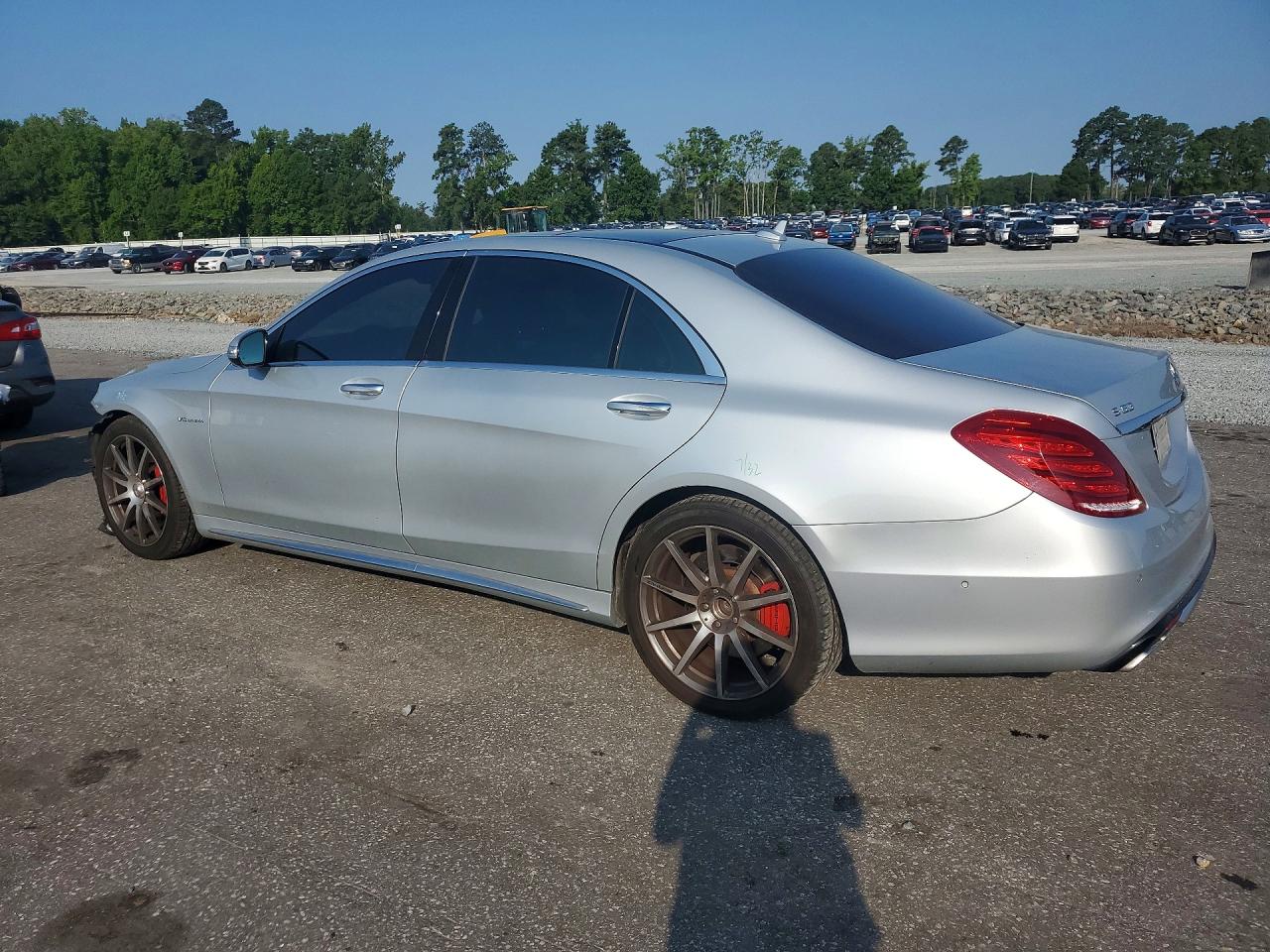 2015 Mercedes-benz S 63 Amg Серебряный vin: WDDUG7JB7FA148967