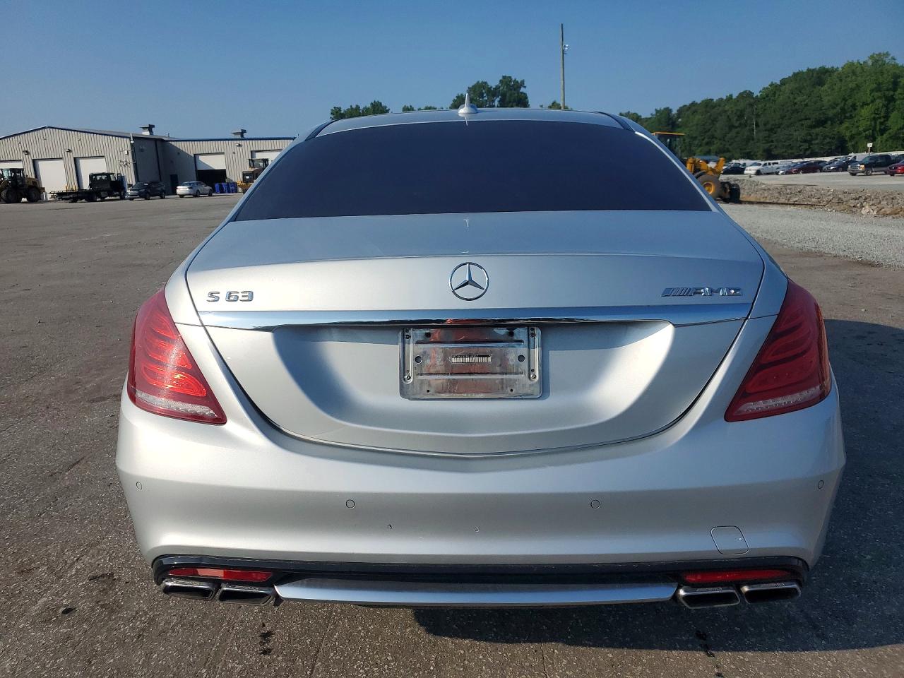 2015 Mercedes-benz S 63 Amg Серебряный vin: WDDUG7JB7FA148967