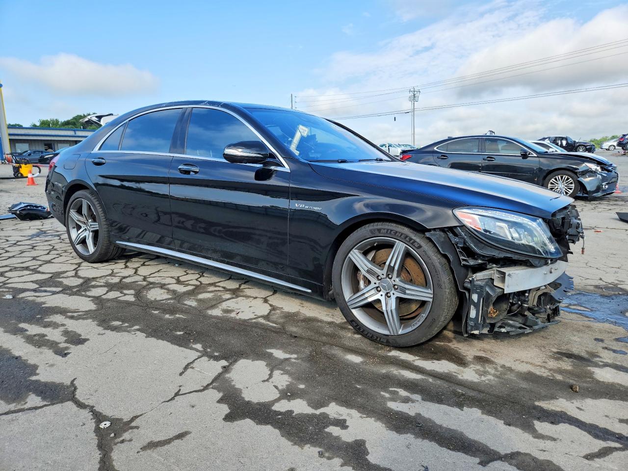 2014 Mercedes-benz S 63 Amg Black vin: WDDUG7JB8EA027346