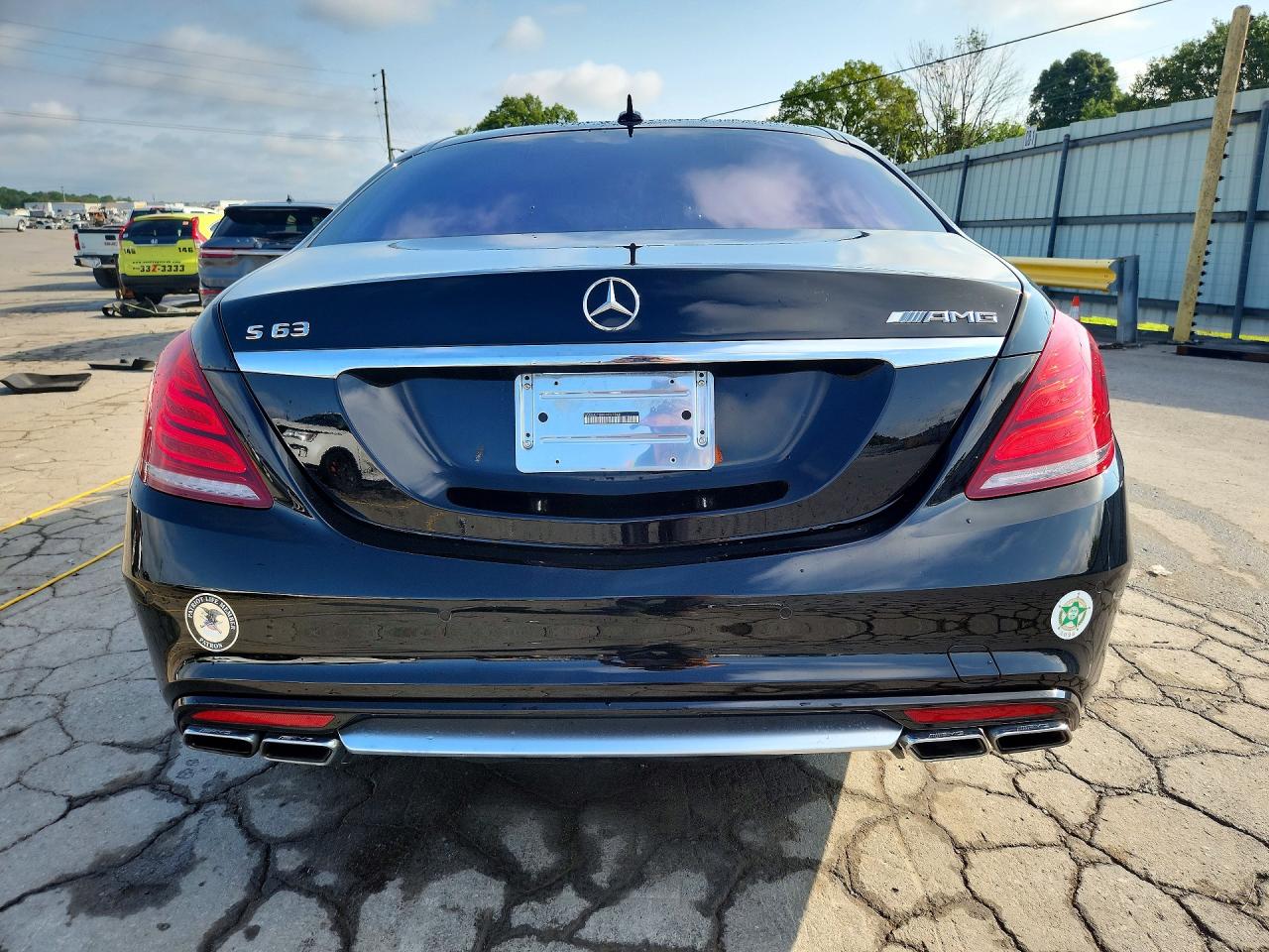 2014 Mercedes-benz S 63 Amg Black vin: WDDUG7JB8EA027346