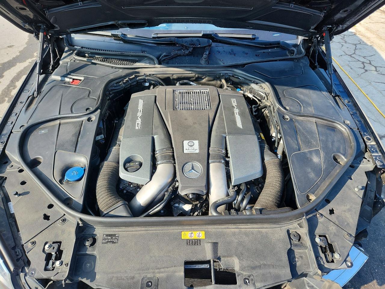 2014 Mercedes-benz S 63 Amg Black vin: WDDUG7JB8EA027346