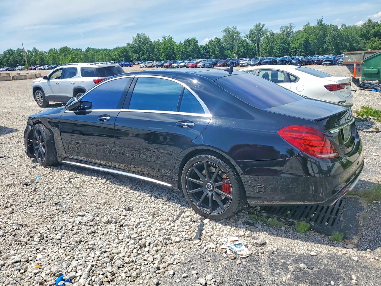 2014 Mercedes-benz S 63 Amg Black vin: WDDUG7JB8EA041215