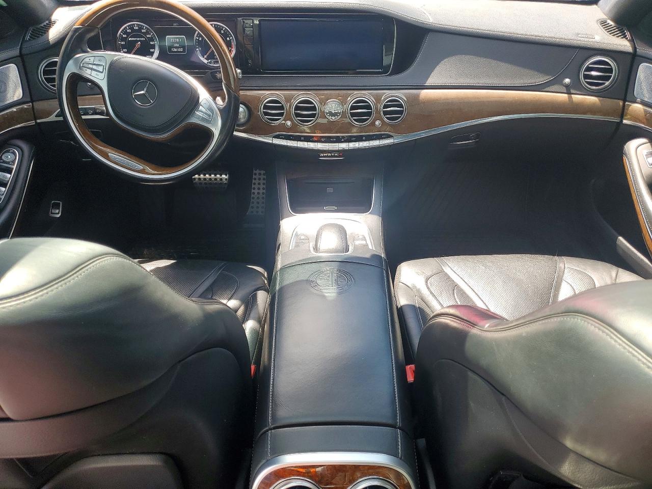 2014 Mercedes-benz S 63 Amg Black vin: WDDUG7JB8EA041215