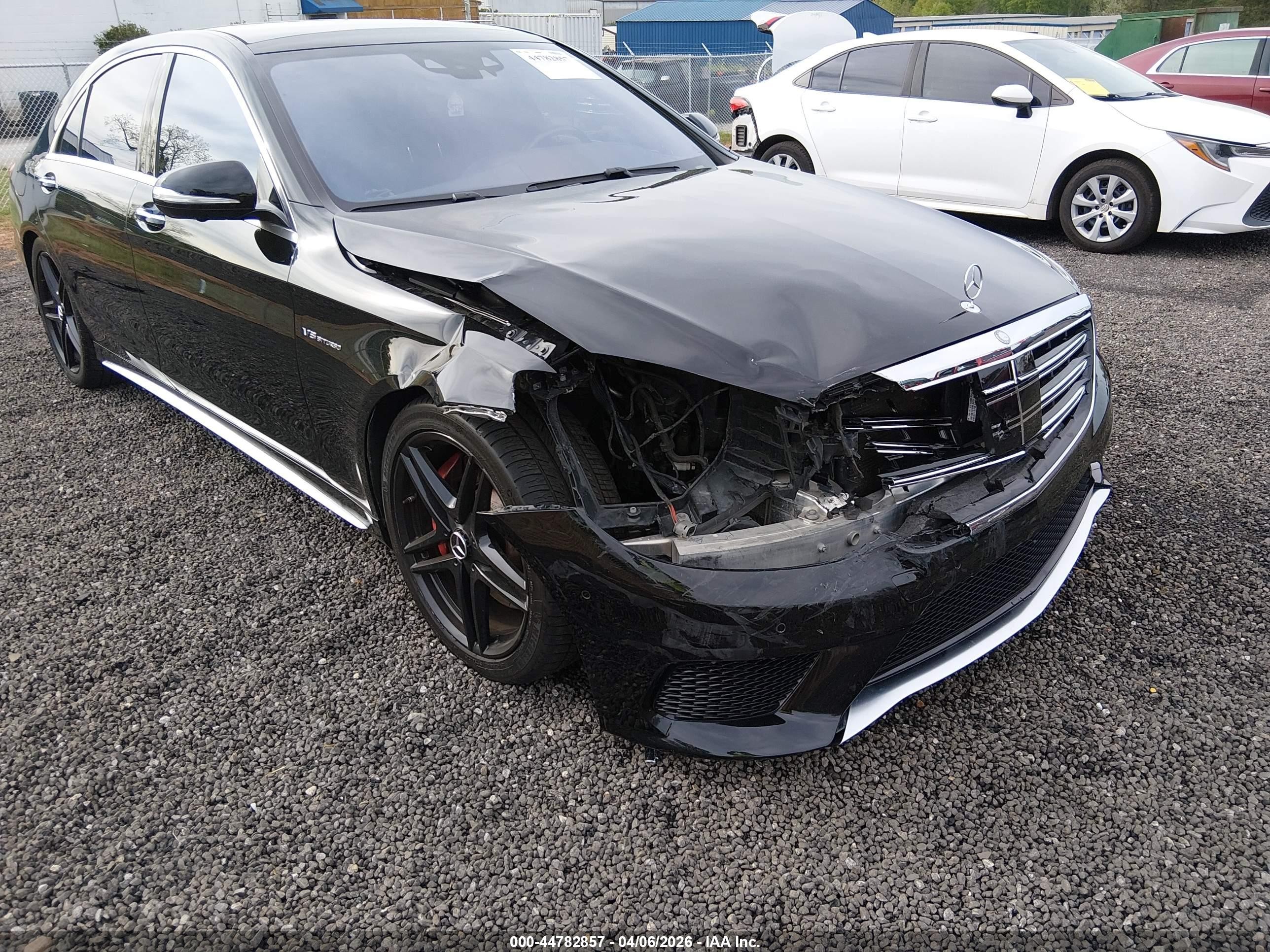 2014 Mercedes-benz S 63 Amg 4matic Black vin: WDDUG7JB9EA062638