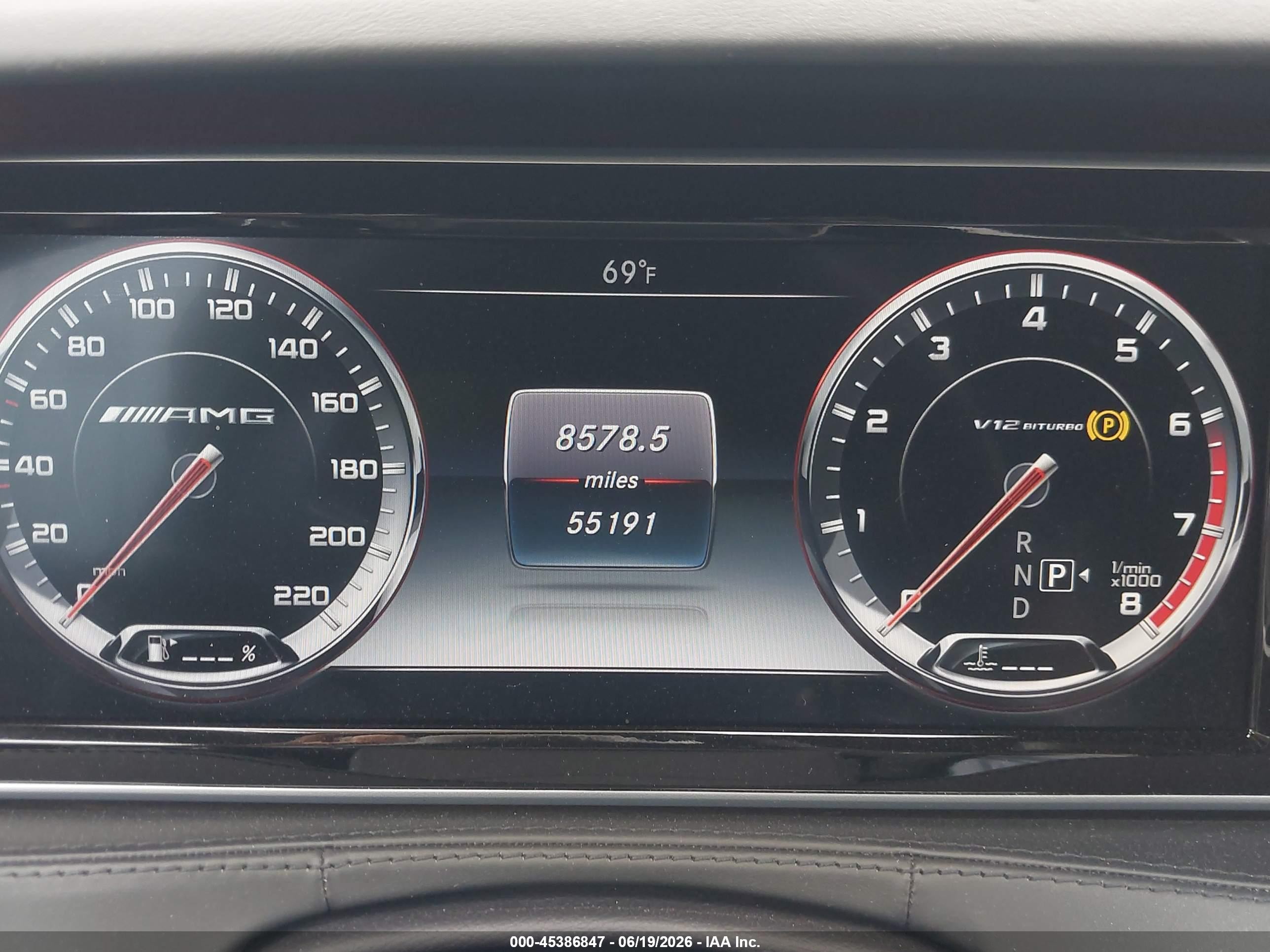 2015 Mercedes-benz S 65 Amg   Черный vin: WDDUG7KB0FA147366