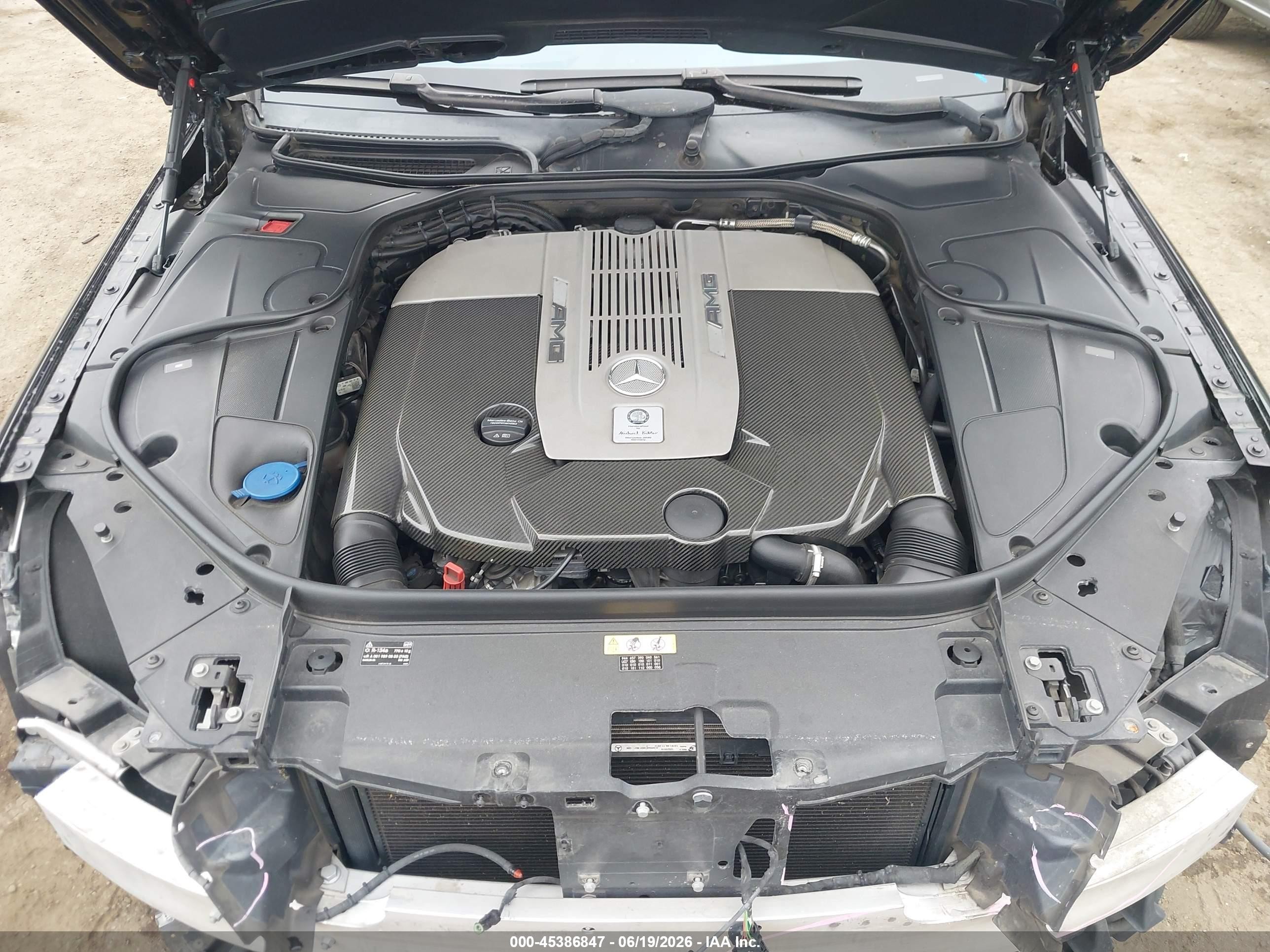 2015 Mercedes-benz S 65 Amg   Черный vin: WDDUG7KB0FA147366