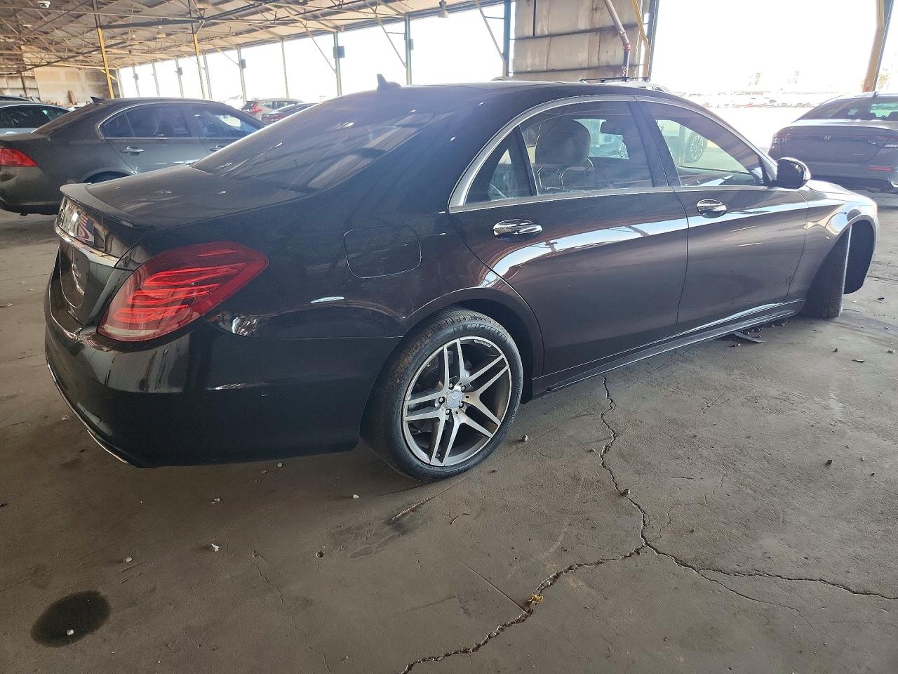 2014 Mercedes-benz S 550 Purple vin: WDDUG8CB0EA043947