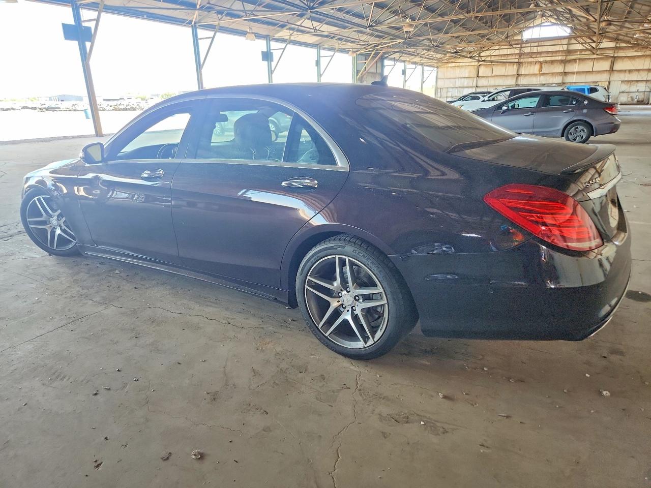 2014 Mercedes-benz S 550 Purple vin: WDDUG8CB0EA043947