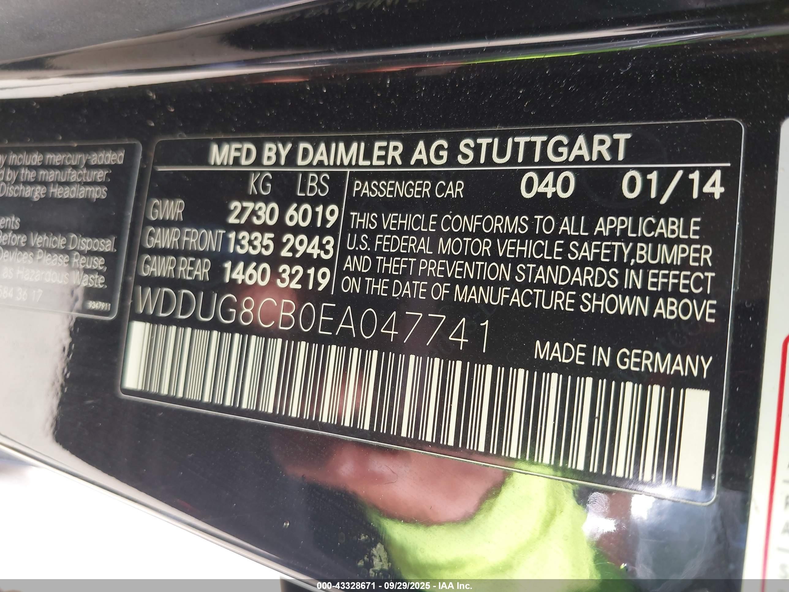 2014 Mercedes-benz S 550 Black vin: WDDUG8CB0EA047741