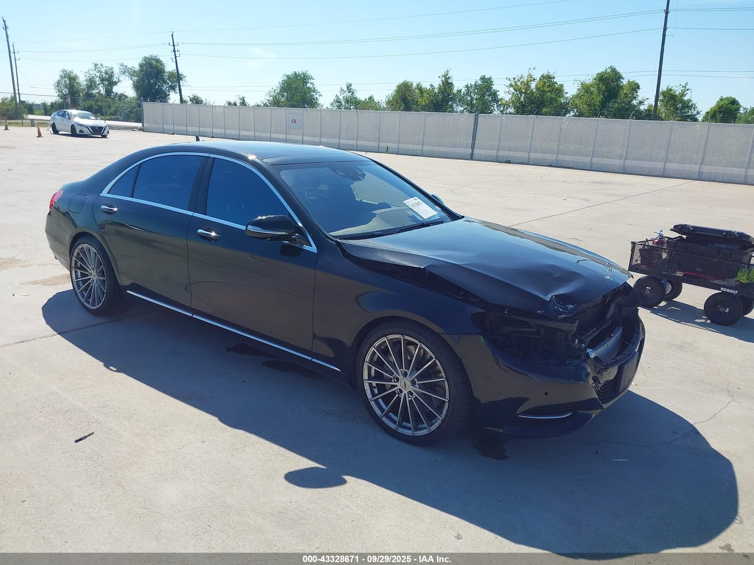 2014 Mercedes-benz S 550 Black vin: WDDUG8CB0EA047741