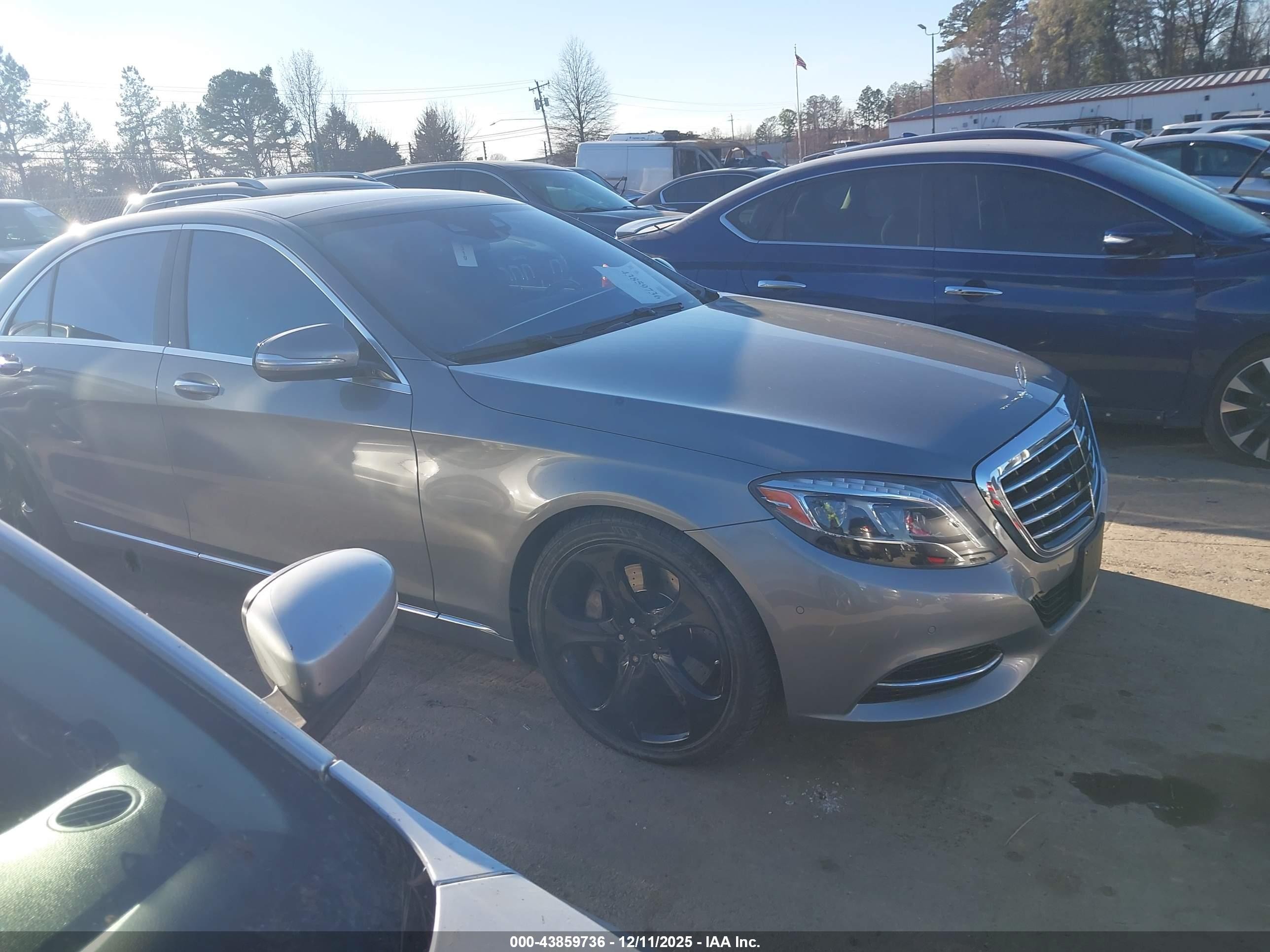 2014 Mercedes-benz S 550   Gray vin: WDDUG8CB0EA048159