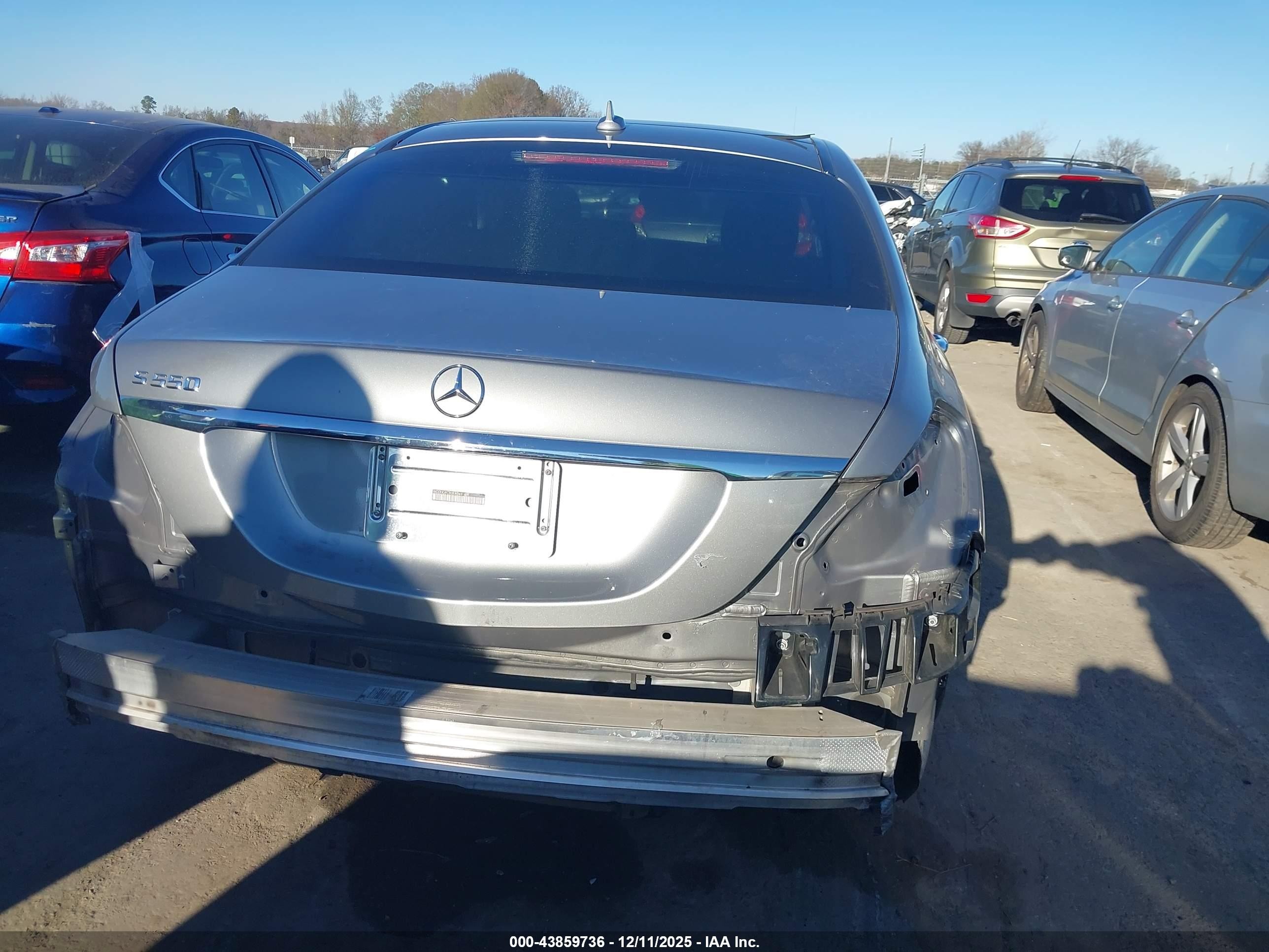 2014 Mercedes-benz S 550   Gray vin: WDDUG8CB0EA048159