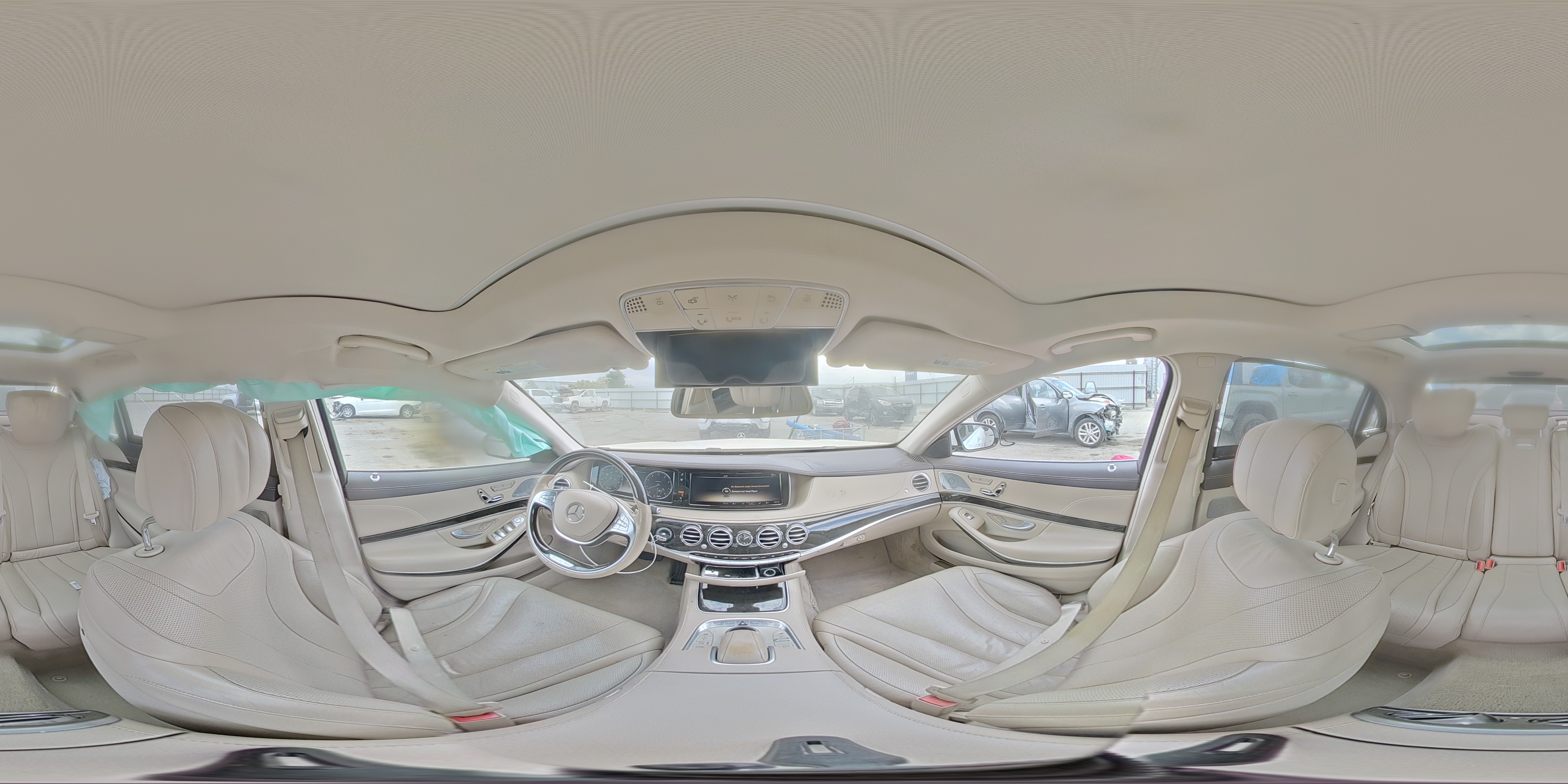 2014 Mercedes-benz S 550 White vin: WDDUG8CB0EA058416