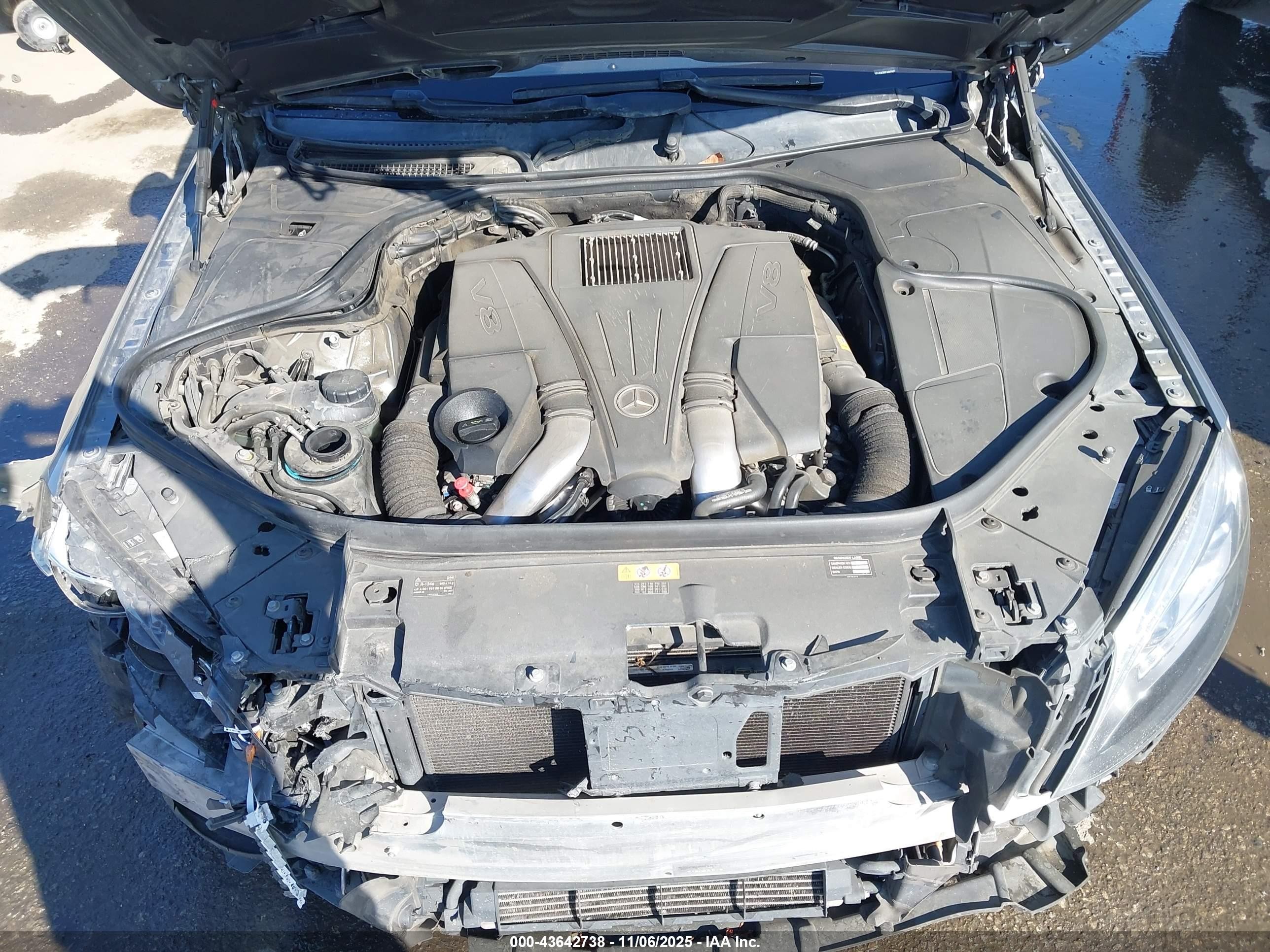 2014 Mercedes-benz S 550   Gray vin: WDDUG8CB0EA062871
